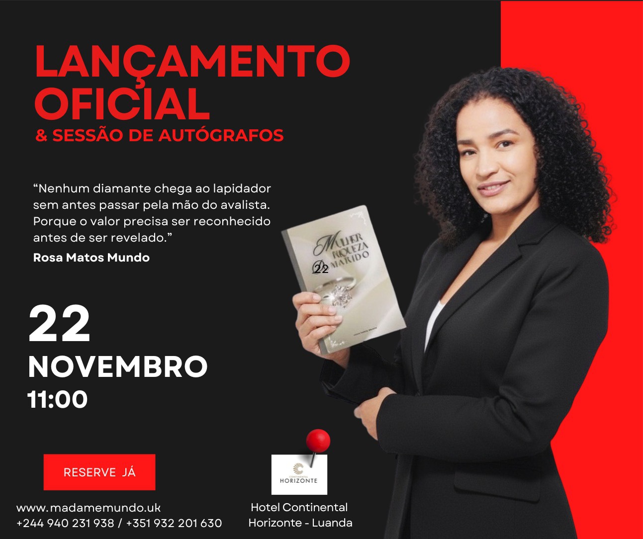 Lançamento Oficial – “Mulher, Riqueza e Marido” Lançamento Oficial – “Mulher, Riqueza e Marido”